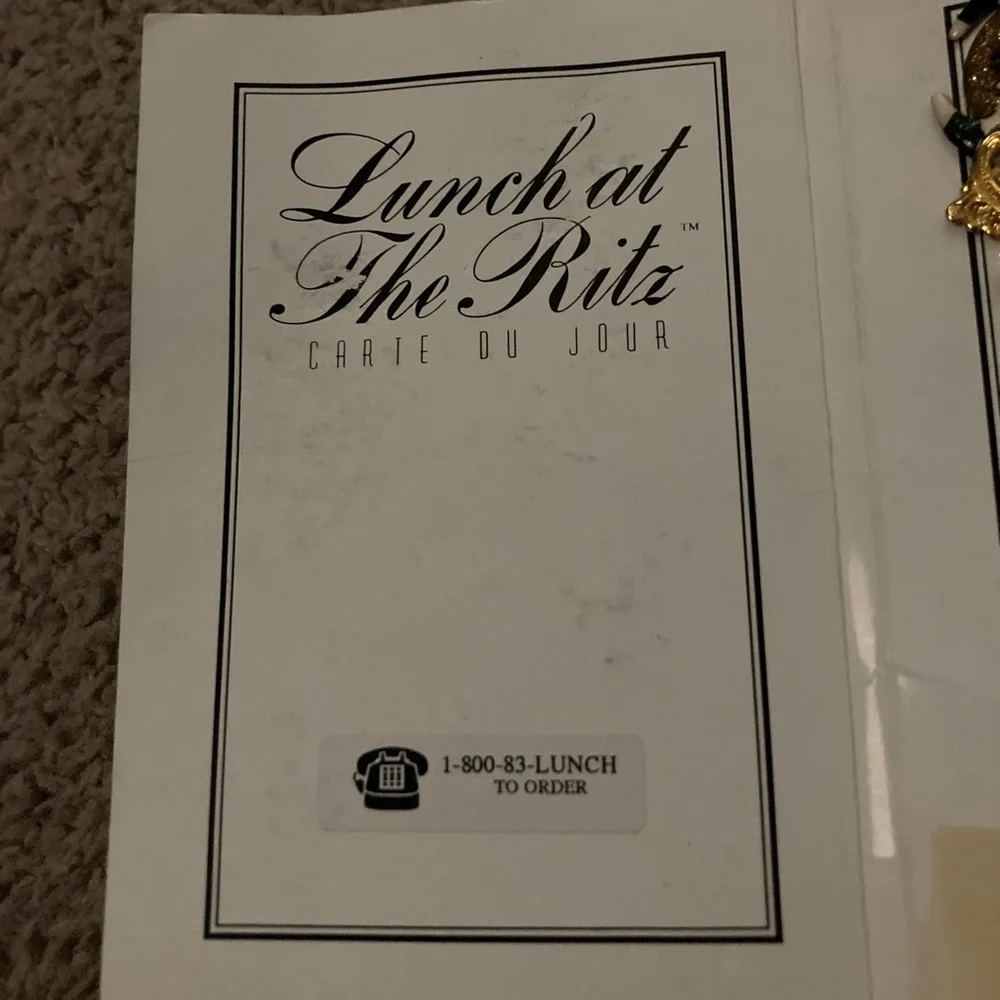 Lunch at the Ritz Twilight moon and star clip-on earring set on card 🌝⭐️🏁 - Picture 6 of 9